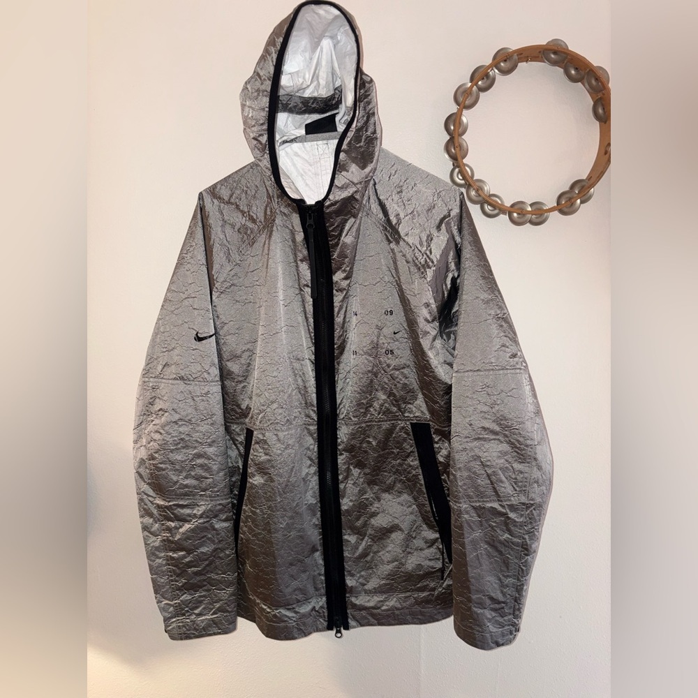 Nike Sportswear Tech Pack Woven Hooded Rain Jacket Sz XL